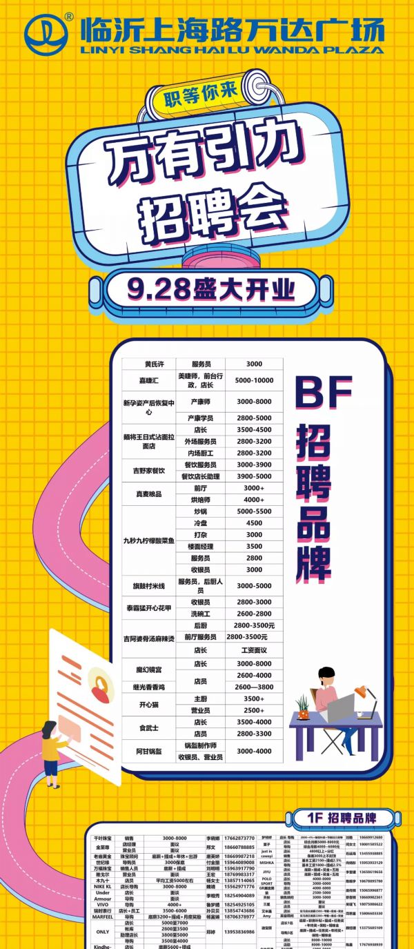 清远万达广场最新招聘,清远万达广场最新招聘
