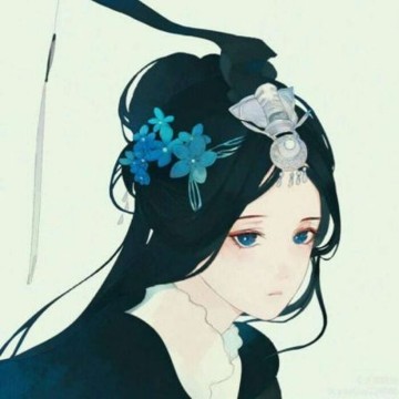 古风女生动漫图片，艺术之旅展现自信与成就感