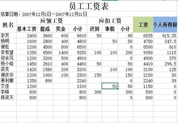 最新薪资表模板详解，打造高效薪资管理利器！